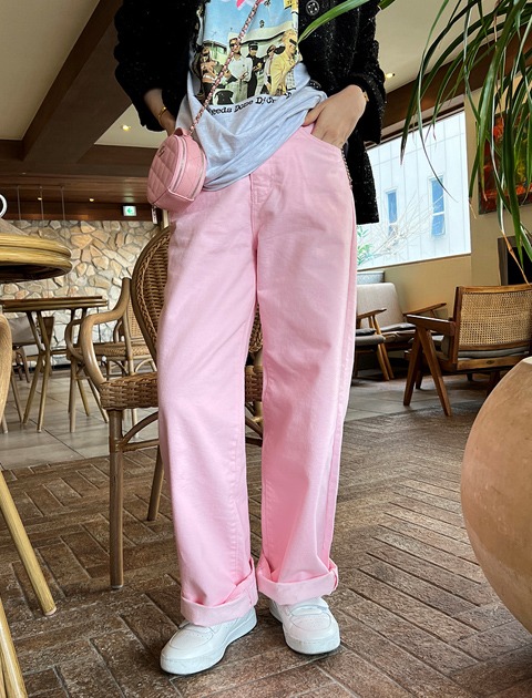 핑크팬츠-pants